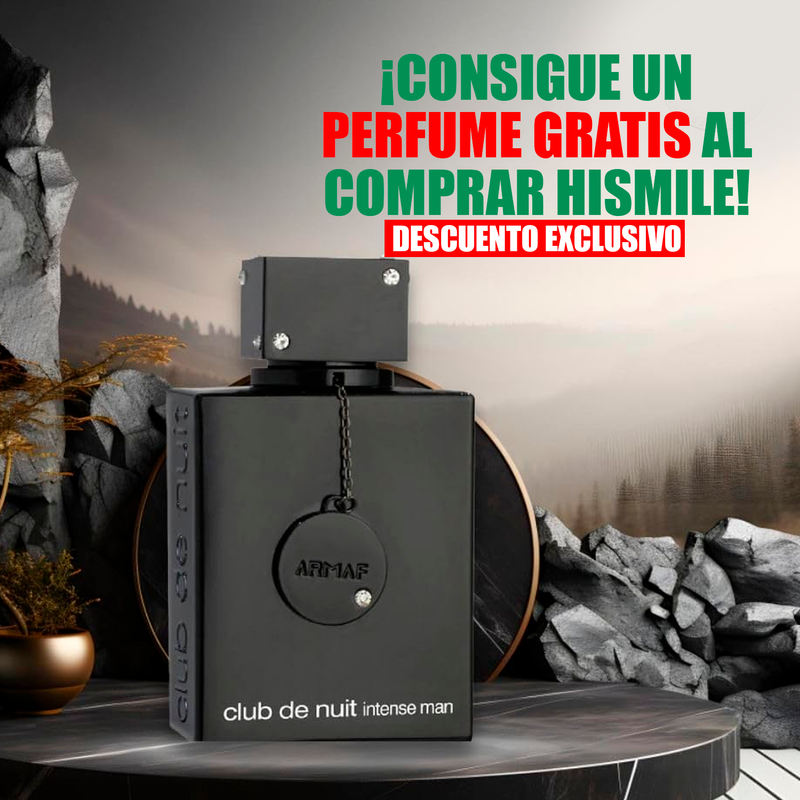 PASTA DENTAL BLANQUEADOR HISMILE + 🎁REGALO: ¡PERFUME "CLUB DE NUIT" GRATIS!